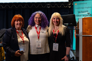 IATEFL Edinburgh 2025Beatrix Price, Jean Theuma and Mirela Cristina Manea Gültekin