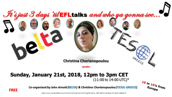 Joint EFL Talks Event with BELTA and TESOL Greece