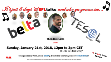 Joint EFL Talks Event with BELTA and TESOL Greece